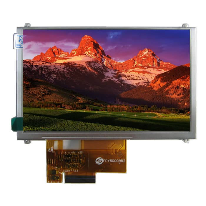 5 inches TFT LCD display with 24 bit RGB interface 800_480